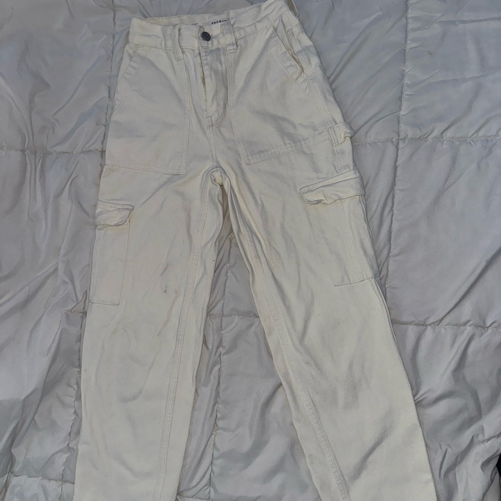 PacSun Cream Women's Jeans
